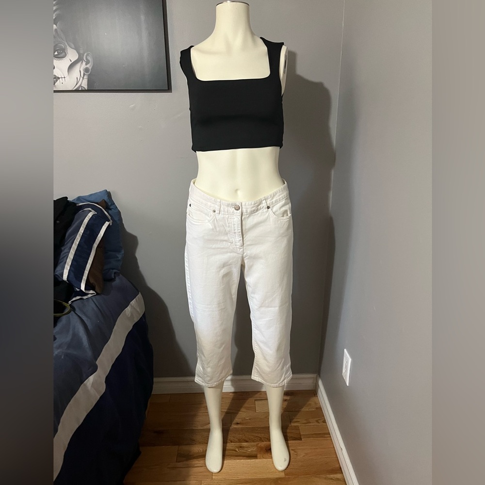 Liz Claiborne Studio White Jeans